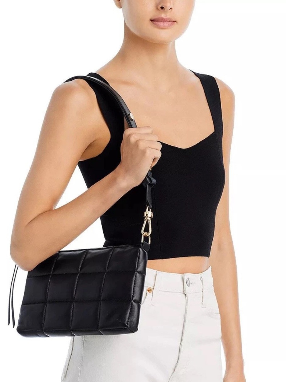 ALLSAINTS ‘Eve’ Quilted Shoulder Bag